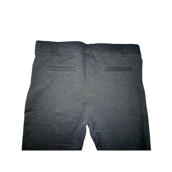 Betabrand Straight-Leg Classic Dress Pant Yoga Pants Charcoal Large Petite LP - Picture 4 of 5